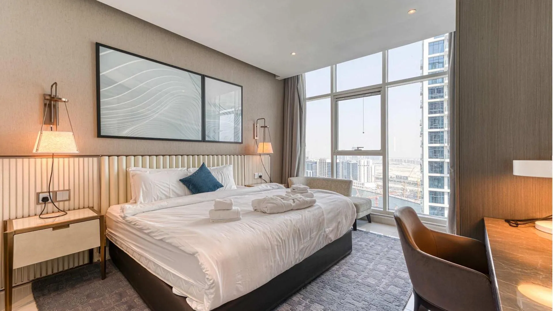 Pvh - Stylish 1Br With City And Canal View - Prive Dubai 0*,  United Arab Emirates